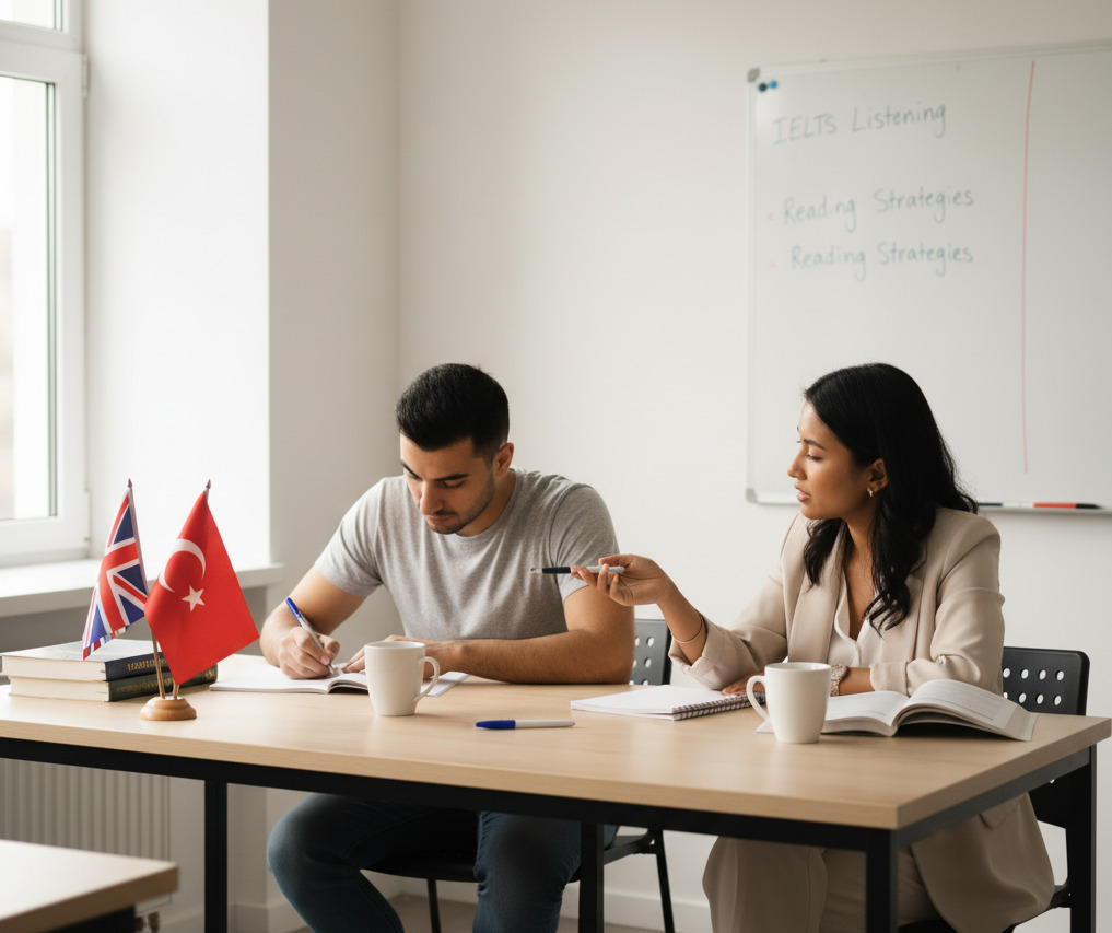 IELTS Öğretmeni ve Öğrenci Birebir Ders